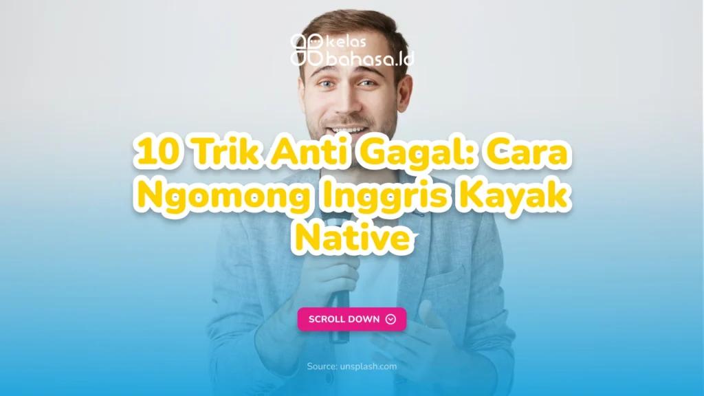 10 Trik Anti Gagal: Cara Ngomong Inggris Kayak Native Ilustrasi Cara Ngomong Inggris