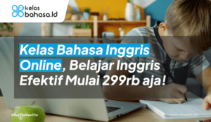 ilustrasi Kelas Bahasa Inggris Online