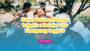 Ilustrasi Kelas Online Bahasa Inggris