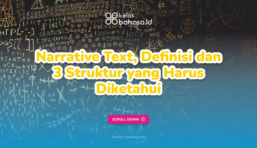 Narrative Text, Definisi dan 3 Struktur yang Harus Diketahui Ilustrasi Narrative Text