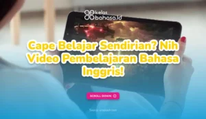 Ilustrasi Video Pembelajaran Bahasa Inggris
