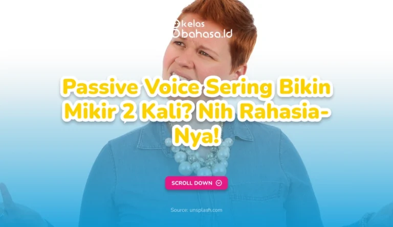 Ilustrasi Passive Voice