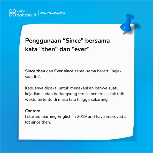 Ilustrasi Penggunaan Since dan 5 Struktur-Nya Biar Nggak Salah Lagi!