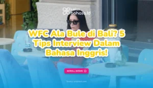 Ilustrasi Interview Dalam Bahasa Inggris