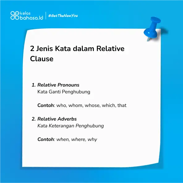 5 Cara Asik Biar Paham Apa itu Relative Clauses? dan Contoh Ilustrasi 5 Cara Asik Biar Paham Apa itu Relative Clauses? dan Contoh