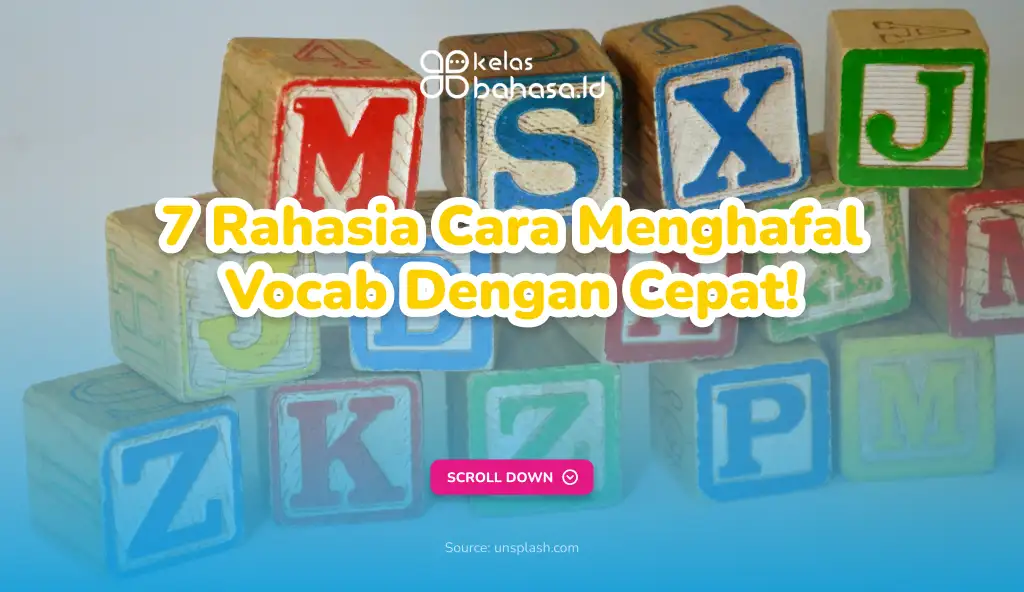 Ilustrasi Cara Menghafal Vocab Dengan Cepat
