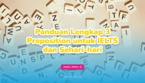 Ilustrasi prepositions in on at