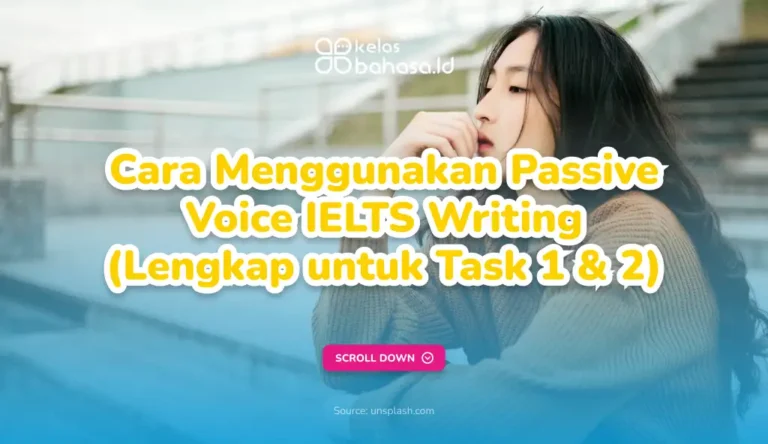 Ilustrasi Passive Voice IELTS