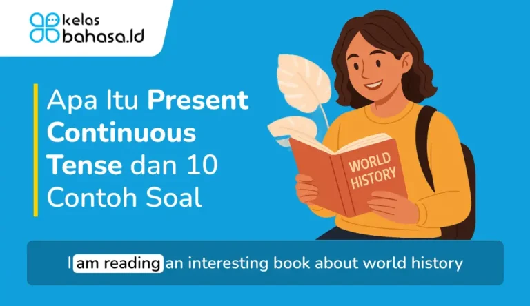 Ilustrasi Apa Itu Present Continuous Tense