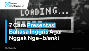 Ilustrasi Cara Presentasi Bahasa Inggris