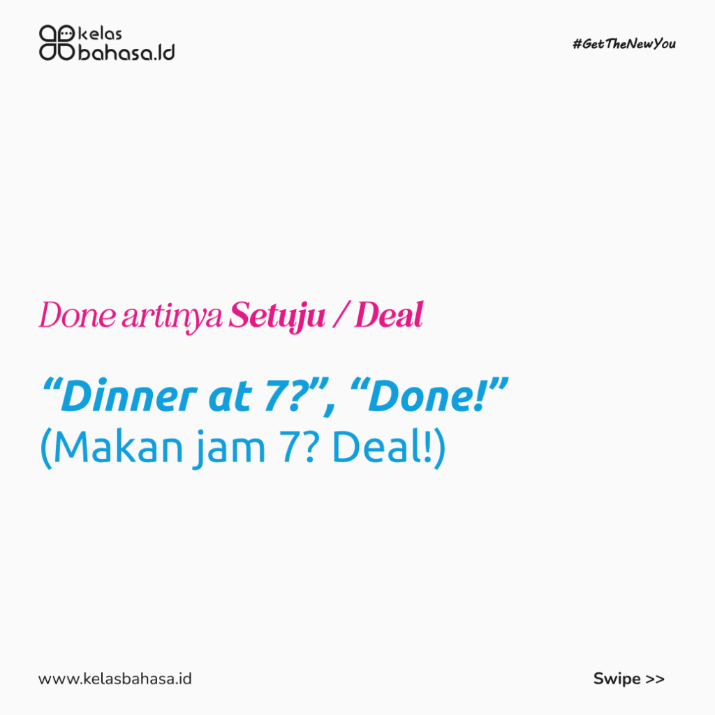 Ilustrasi Done Artinya