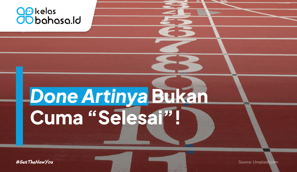 Ilustrasi Done Artinya