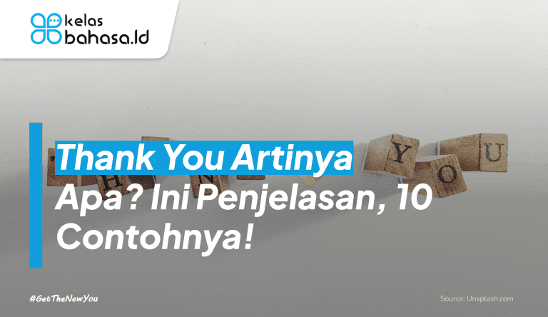 Ilustrasi Thank You Artinya