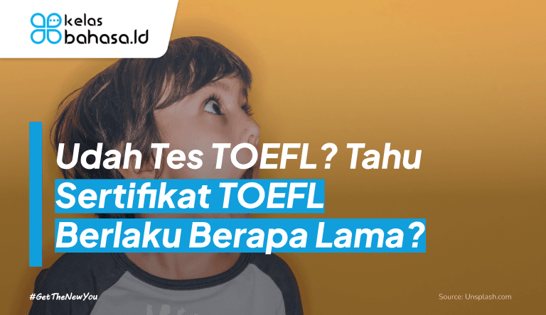 Ilustrasi Sertifikat TOEFL Berlaku Berapa Lama