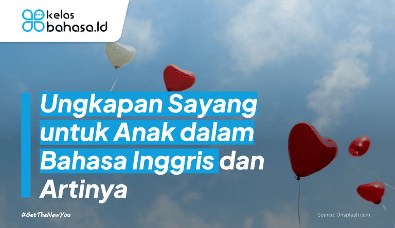 Ilustrasi Ungkapan Sayang untuk Anak dalam Bahasa Inggris