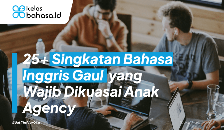 Ilustrasi Singkatan Bahasa Inggris Gaul