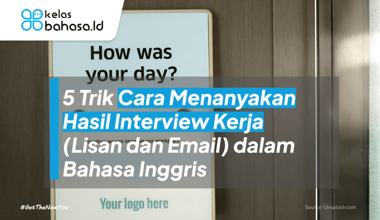 ilustrasi Cara Menanyakan Hasil Interview Kerja