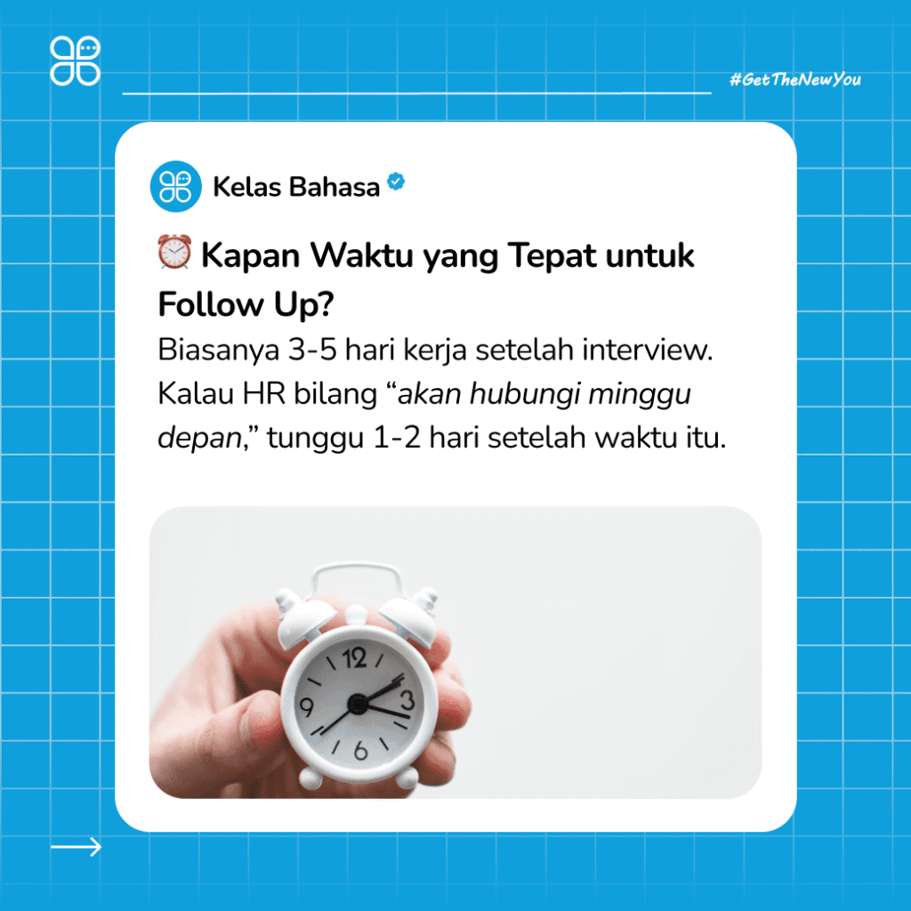 ILustrasi Belum Dihubungi HR? Begini Cara Follow Up Hasil Interview Kerja! Ilustrasi Cara Follow Up Hasil Interview Kerja