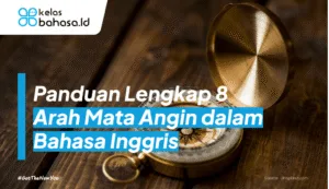 Ilustrasi Arah Mata Angin dalam Bahasa Inggris
