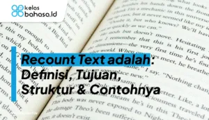 Ilustrasi Recount text adalah