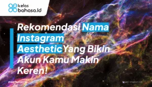 ilustrasi Nama Instagram Aesthetic