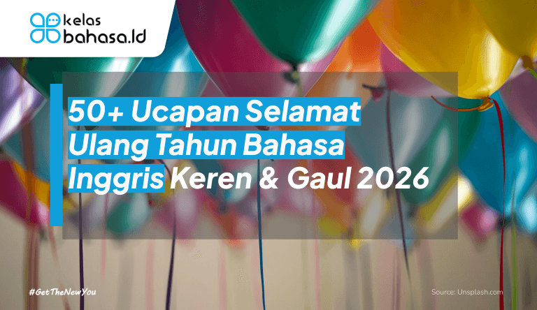 ilustrasi Ucapan Selamat Ulang Tahun Bahasa Inggris