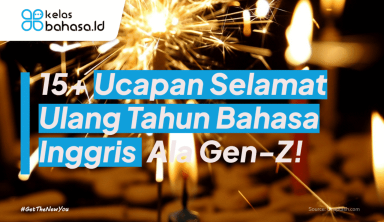 ilustrasi ucapan selamat ulang tahun bahasa inggris