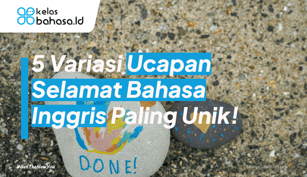 ilustrasi ucapan selamat bahasa inggris