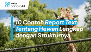 ilustrasi report text tentang hewan