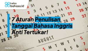 ilustrasi penulisan tanggal bahasa inggris