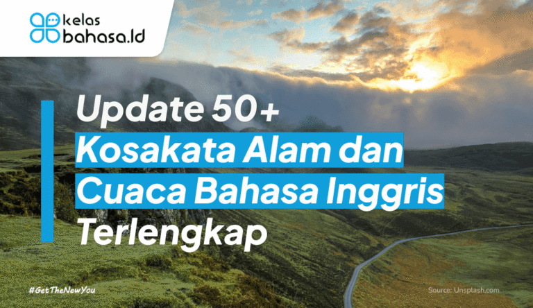 ILustrasi Update 50+ Kosakata Alam dan Cuaca Bahasa Inggris Terlengkap ilustrasi Kosakata Alam dan Cuaca Bahasa Inggris