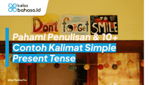 ilustrasi contoh kalimat simple present tense
