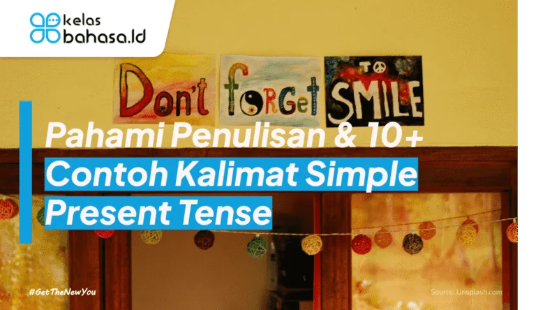 ILustrasi Pahami Penulisan & 10+ Contoh Kalimat Simple Present Tense ilustrasi contoh kalimat simple present tense