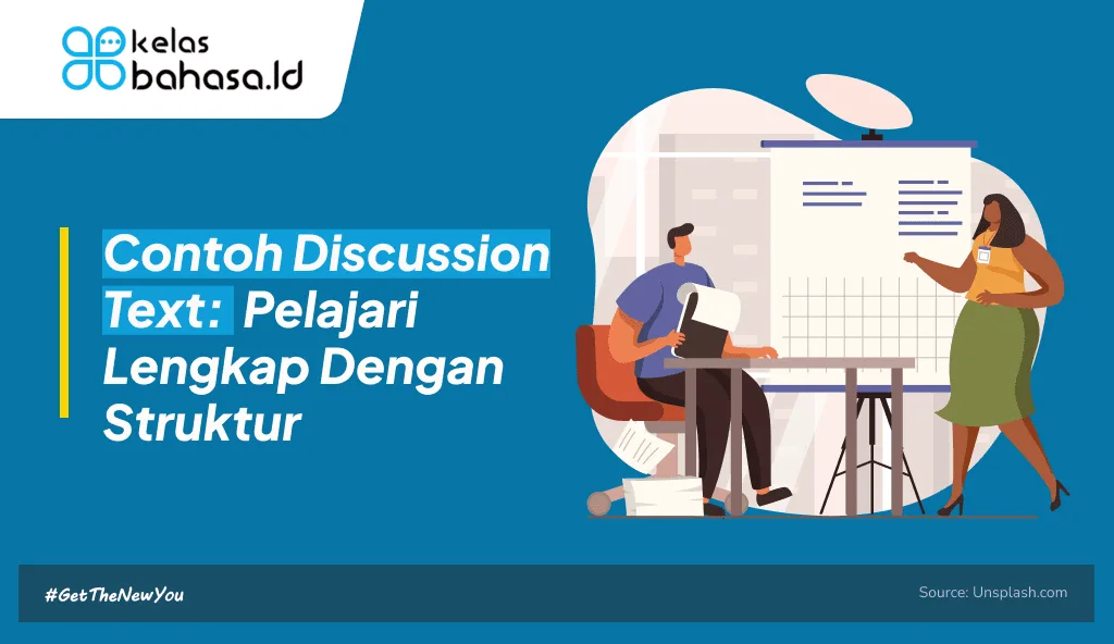 ilustrasi contoh discussion text