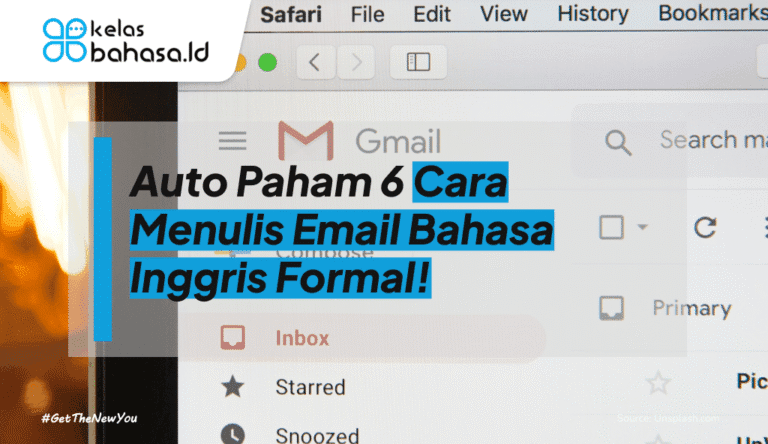 ILustrasi Auto Paham 6 Cara Menulis Email Bahasa Inggris Formal! ilustrasi cara menulis email bahasa inggris formal