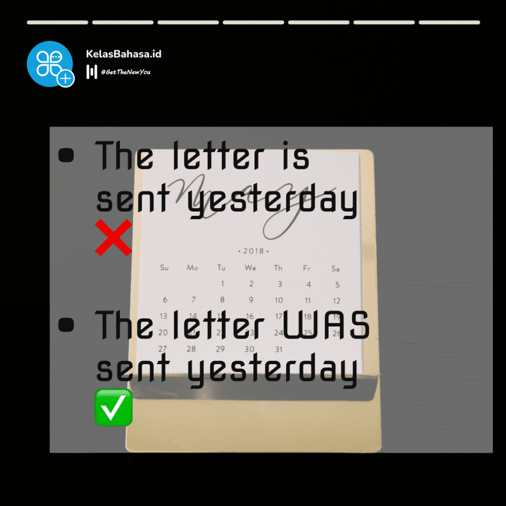 ilustrasi passive voice tenses