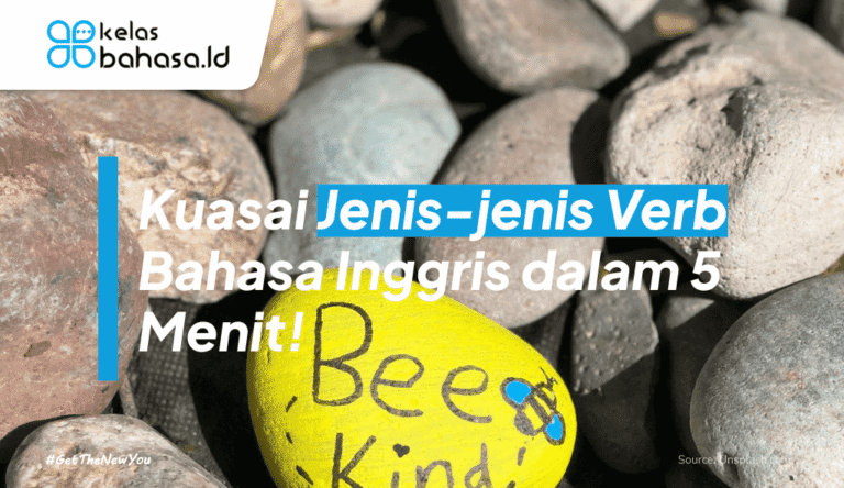 ilustrasi jenis jenis verb
