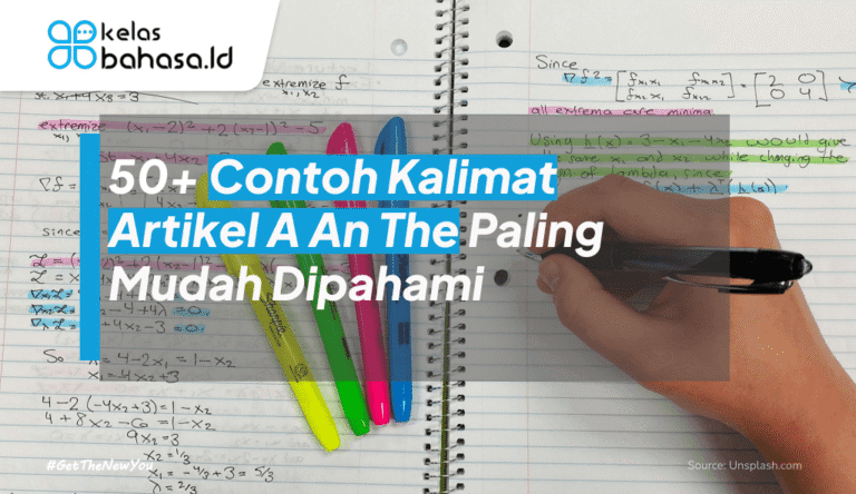 ILustrasi 50+ Contoh Kalimat Artikel A An The Paling Mudah Dipahami ilustrasi contoh kalimat a an the