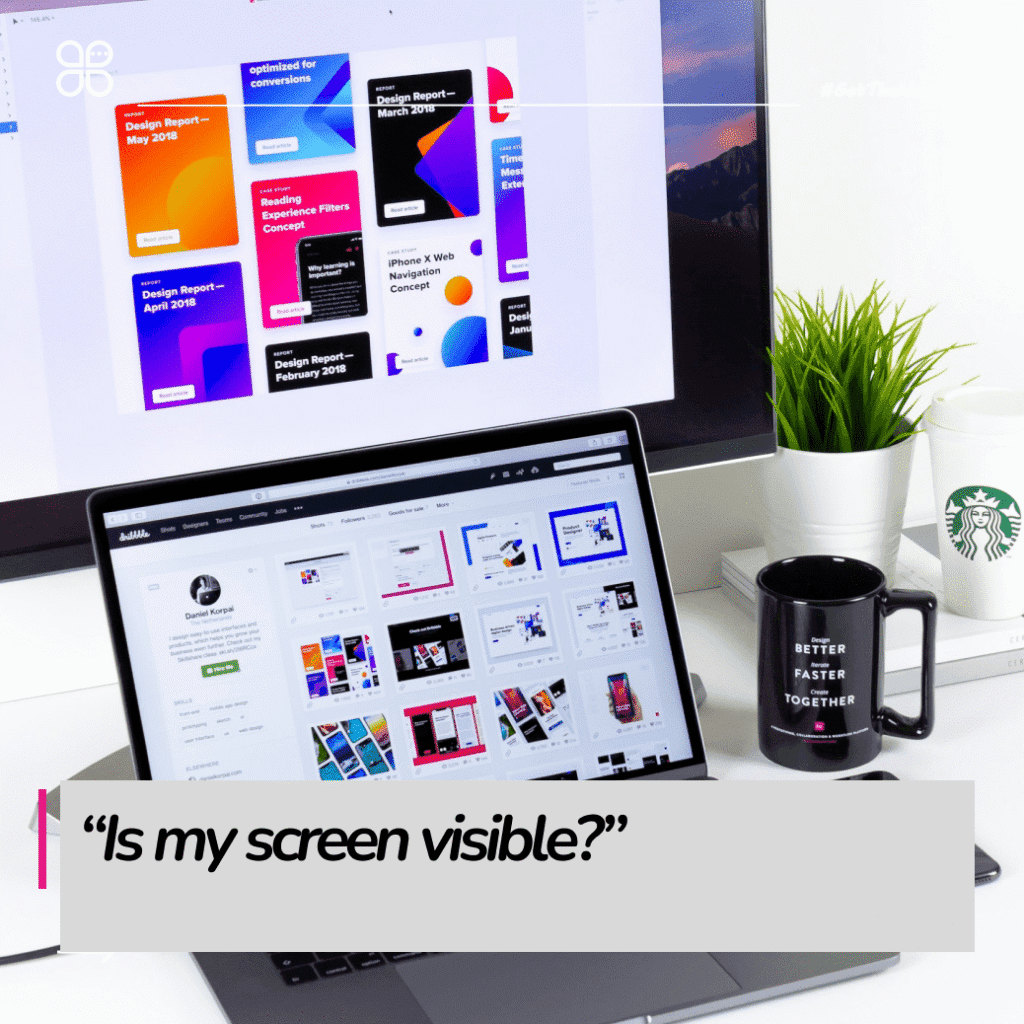 ilustrasi Istilah Meeting Online