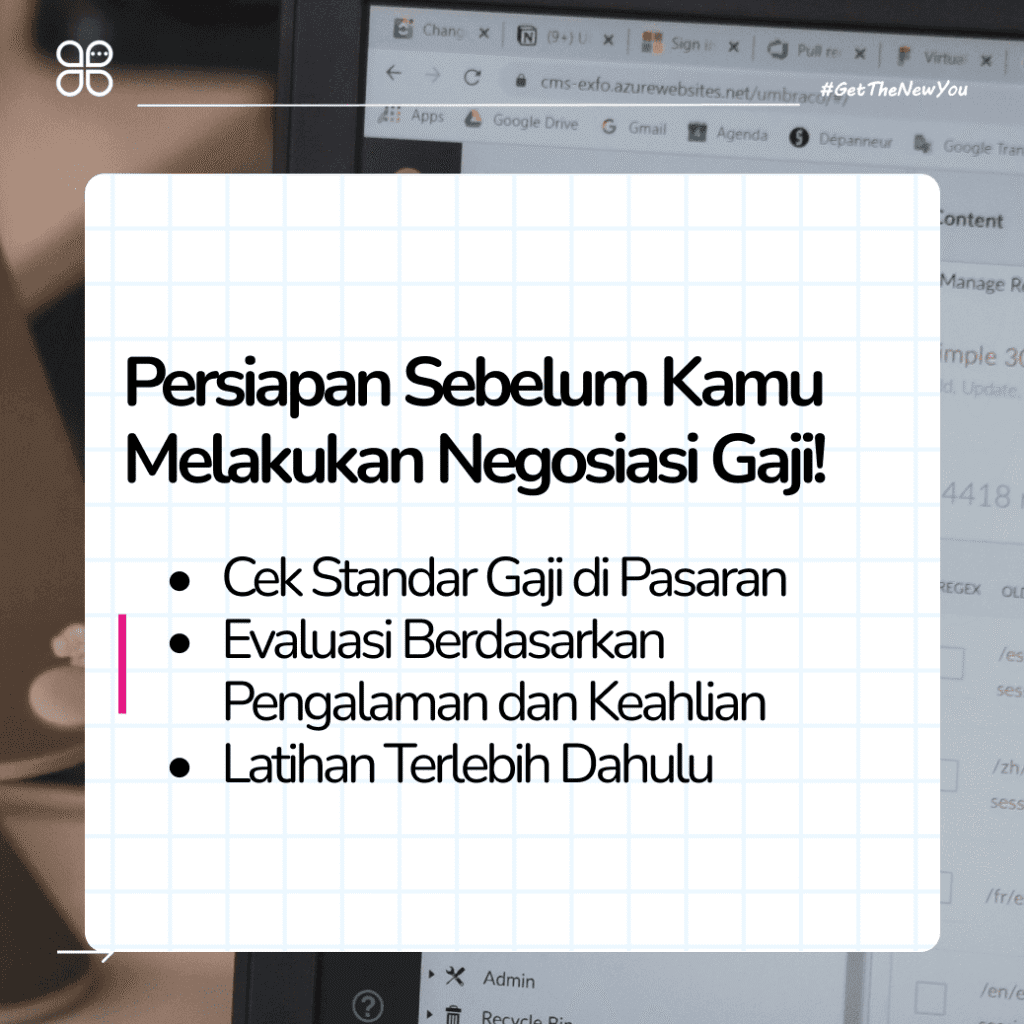 ilustrasi cara negosiasi gaji bahasa inggris