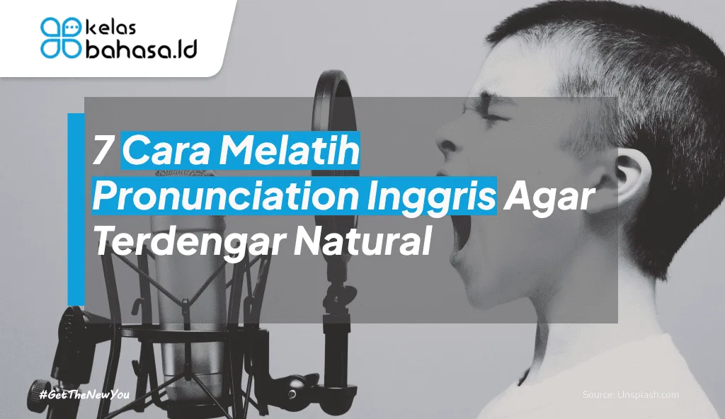 ilustrasi cara melatih pronunciation inggris