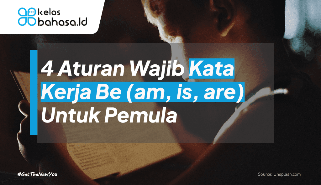 ilustrasi kata kerja be (am, is, are)
