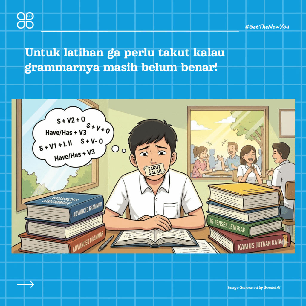 ilustrasi Penyebab Kenapa Speaking Bahasa Inggrismu Tidak Berkembang