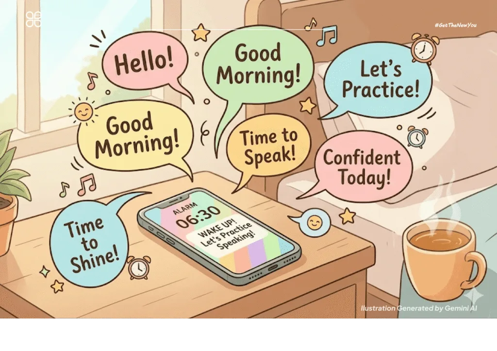 ilustrasi Cara Speaking Bahasa Inggris Percaya Diri