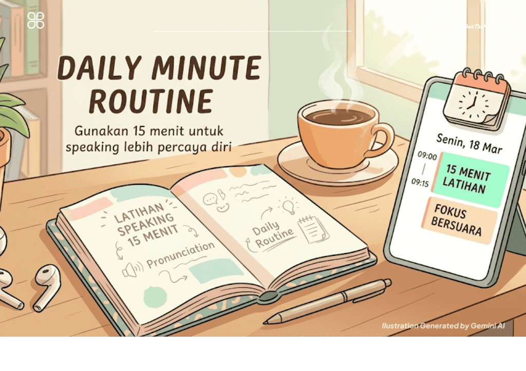 ilustrasi Cara Speaking Bahasa Inggris Percaya Diri