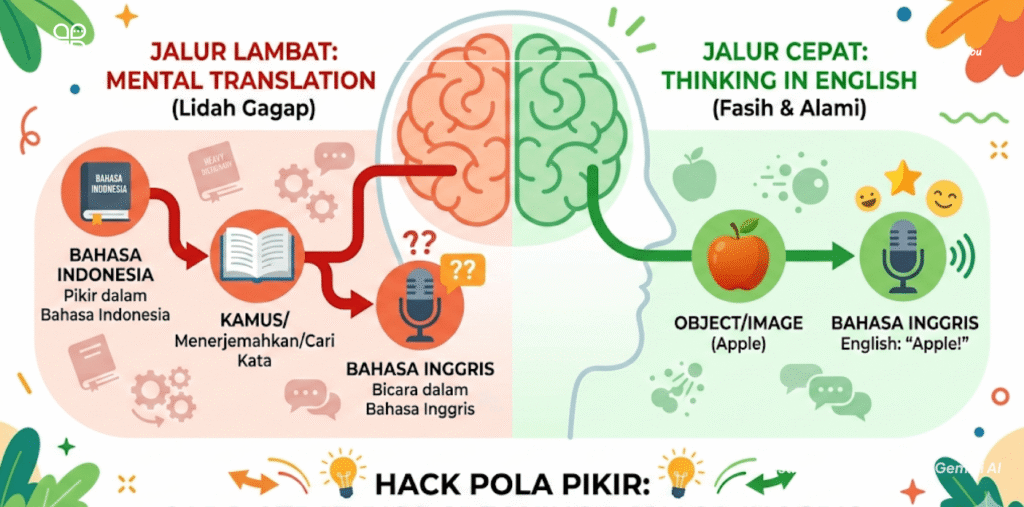 ilustrasi Cara Cepat Bisa Speaking Bahasa Inggris