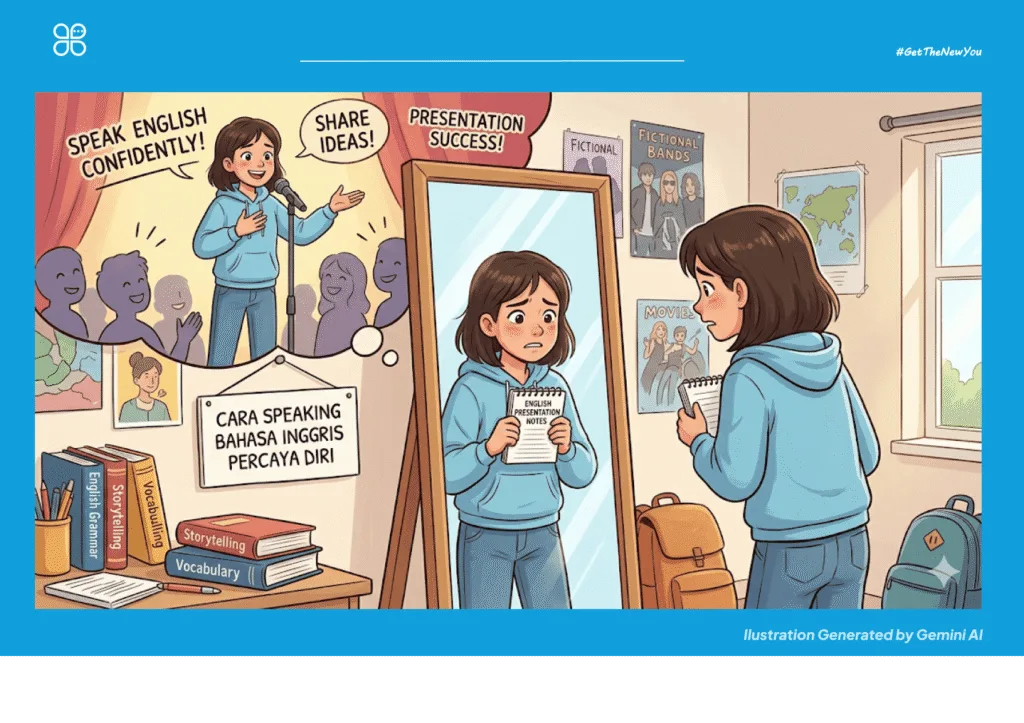 ilustrasi Cara Speaking Bahasa Inggris Percaya Diri