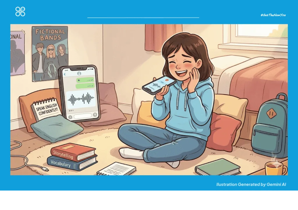 ilustrasi Cara Speaking Bahasa Inggris Percaya Diri