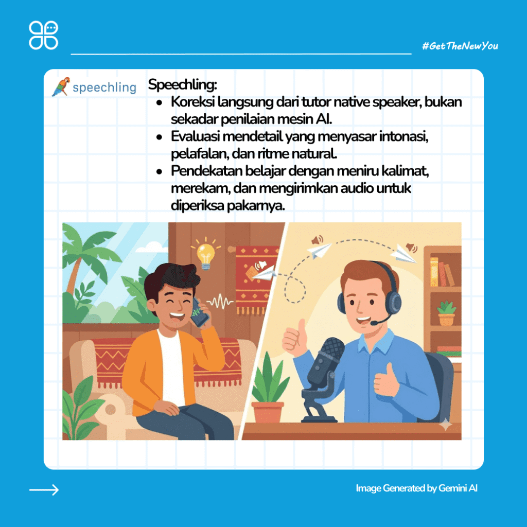 ilustrasi Rekomendasi Aplikasi Latihan Speaking Bahasa Inggris Terbaik