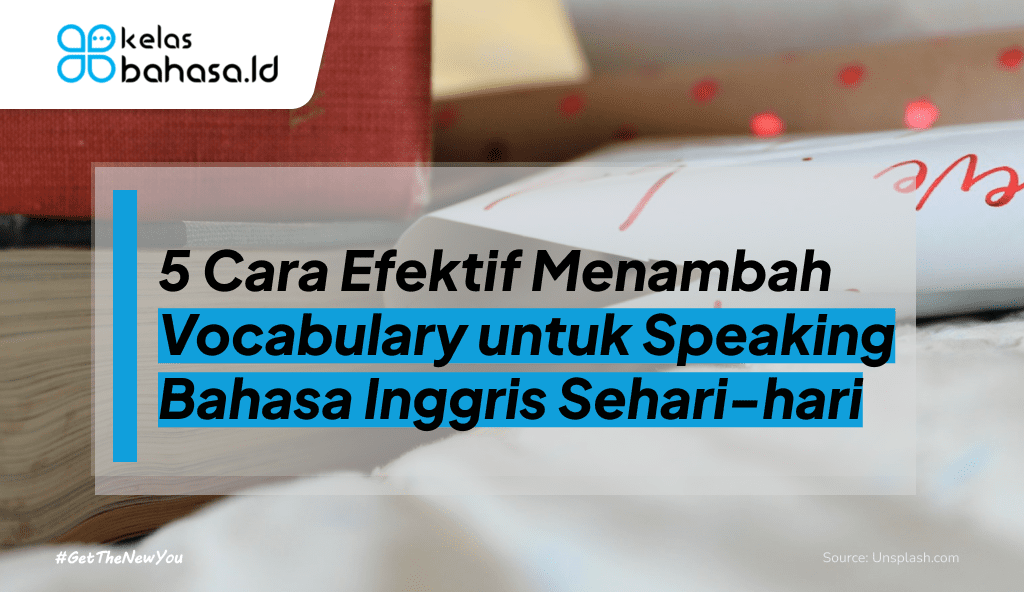 ilustrasi vocabulary untuk speaking bahasa inggris sehari-hari